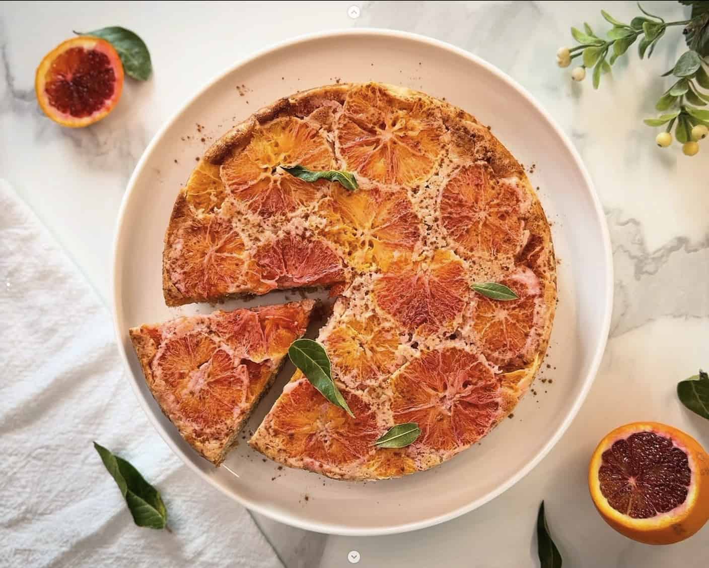 Torta Rovesciata all'Arancia Rossa: Un Dessert Light e Scenografico